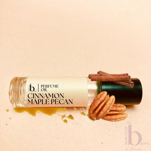 Cinnamon Maple Pecan Perfume Oil Fragrance Sweet Maple Caramel Spicy CinnamOn  Alcohol Free 10ml