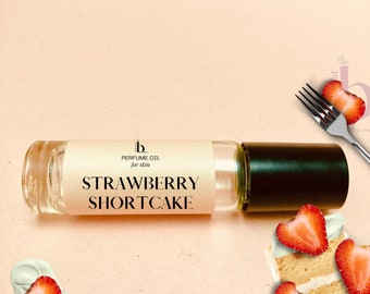 Strawberry Shortcake Perfume Oil - Alcohol Free 10ml