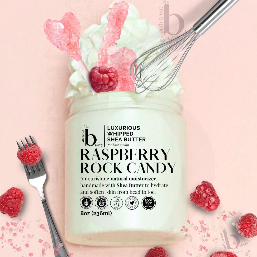 Raspberry Rock Body Butter Your Skins New Luxe BFF - Etsy