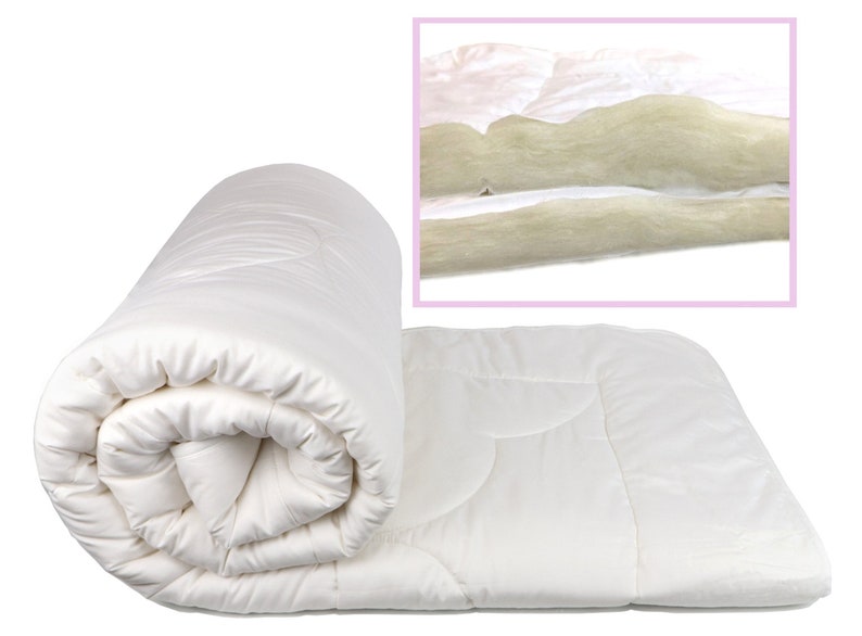 All Season Wool Comforter Optional Duvet Cover Etsy