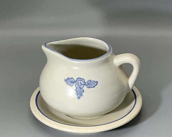 Pfaltzgraff Yorktowne Gravy Boat and Underplate Etsy