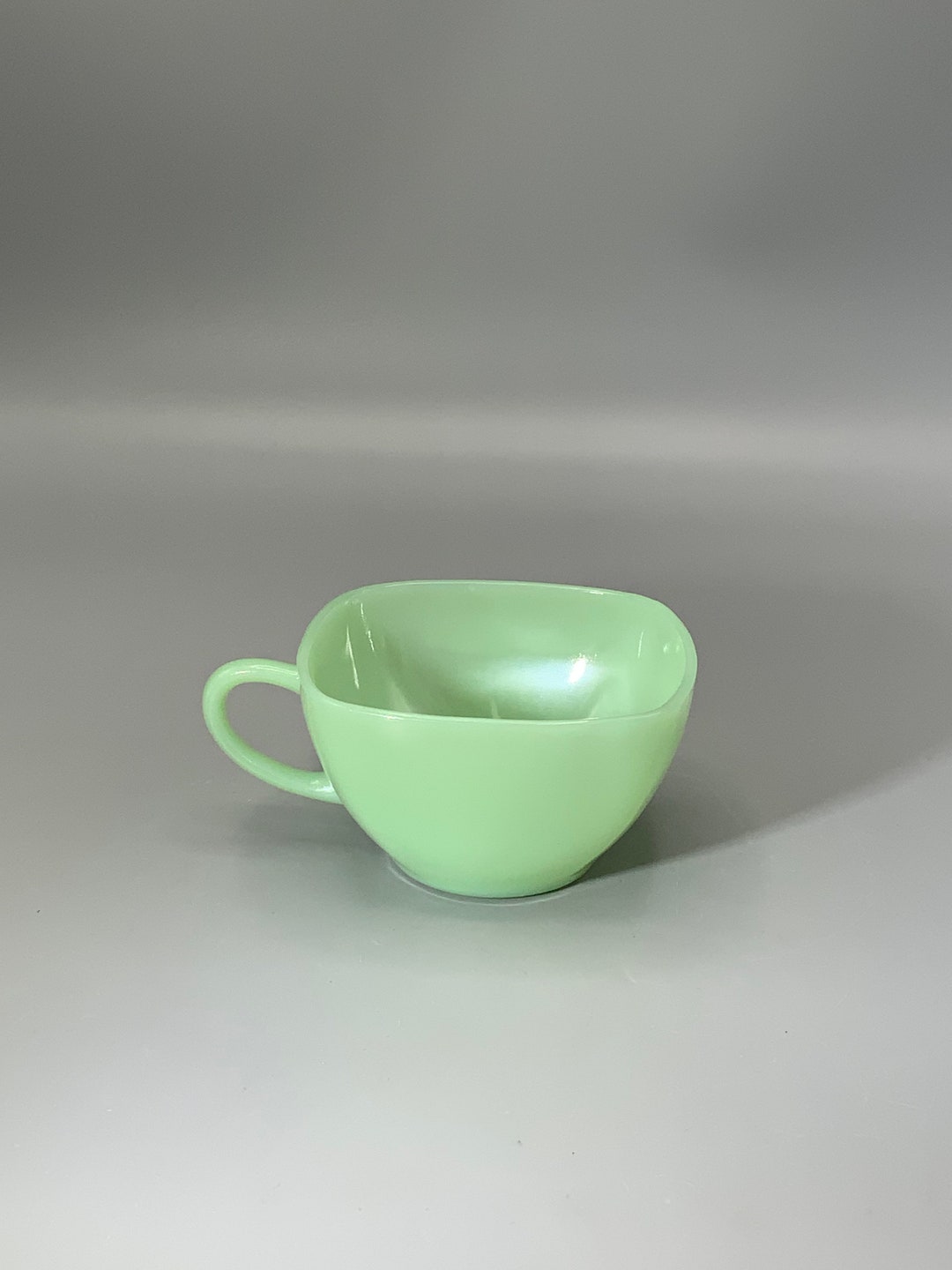 Single Fire King Jadeite Tea Cup Etsy