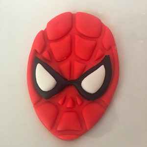 Superhero Fondant Cupcake Toppers