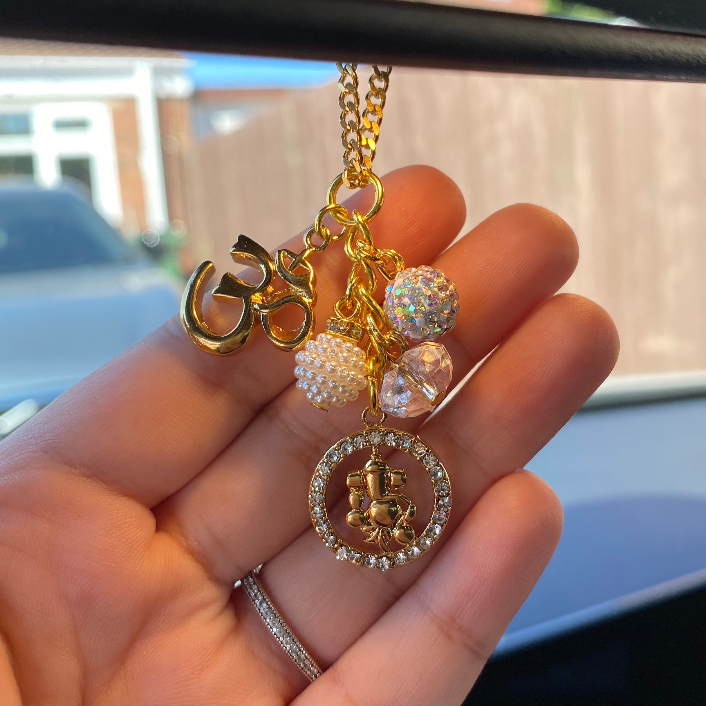 Om Car Charm 