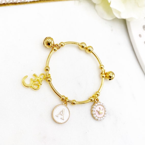 Very Cute Baby Bracelet and Bangles Design Idea | kids Gold jewellery | New  Born Baby Bracelet | Silver baby bracelet, Baby jewelry gold, Baby girl  jewelry