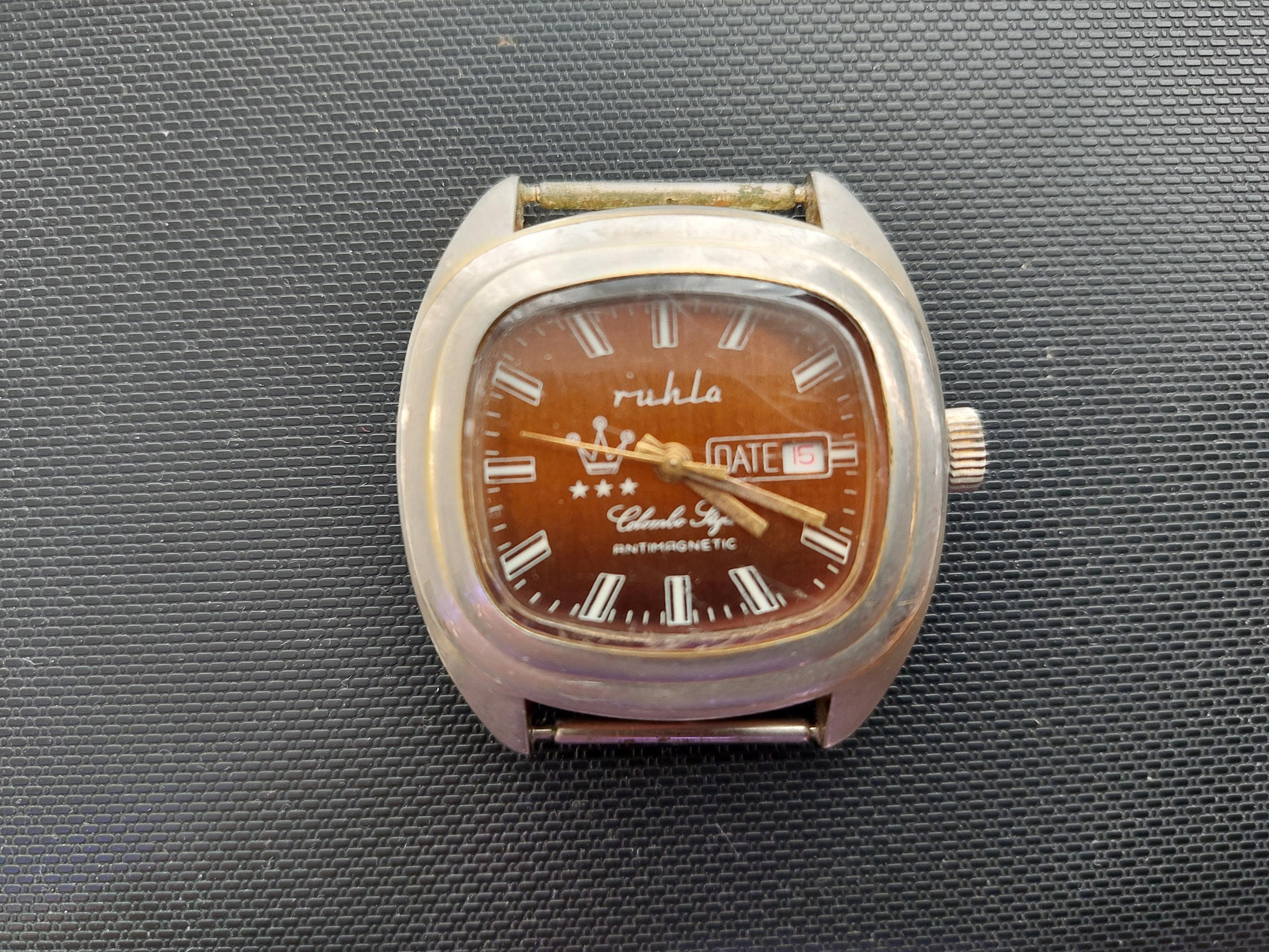 Ruhla Quarz Chronograph Ruhla Quarzuhr Ddr Mechanische