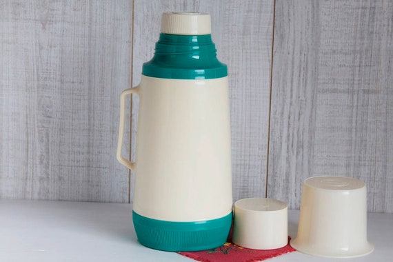 plastic flask for hot drinks