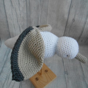Crochet Freestanding Bird - Crochet Yarn Sweet Cute Lovely Handmade Gift Novelty Handmade Colourful Bird Seagull Summer Seaside