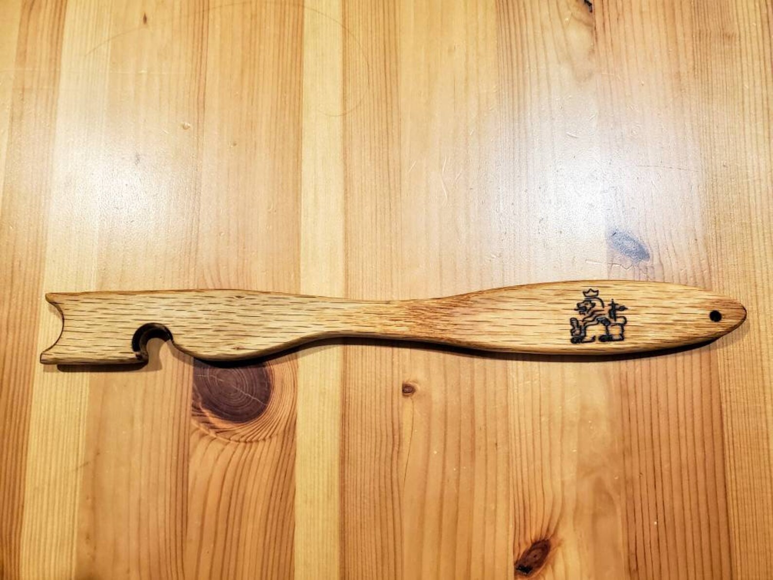 Handmande hardwood PushPull stick for oven racks Etsy