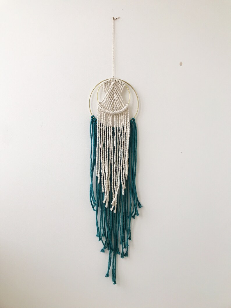 Décor Mural Macramé Boho 24 X 36 Pouces - Art Textile Multicolore En Coton | Karma Living