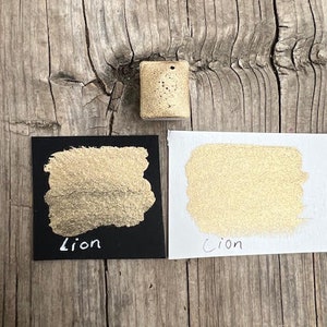 Lion Chrome Handmade Watercolor Half Pan Paints water colour calligraphy paint arts and crafts