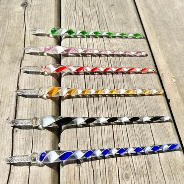 Glass Dip Pen Etsy New Zealand