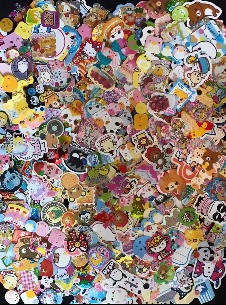 Sticker Flakes Vintage/Rare 100 Etsy