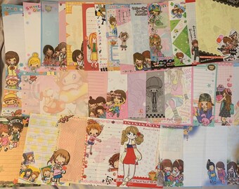 Stationery Vintage / Rare and New of Kawaii Kids 50 Sheets Large Memo!!!