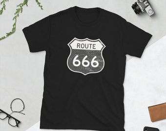 Route 666 T-shirt | Route 66 T-shirt | Devil Road T-shirt