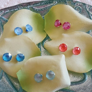 Summer Swarovski Stud Earrings - available in two sizes