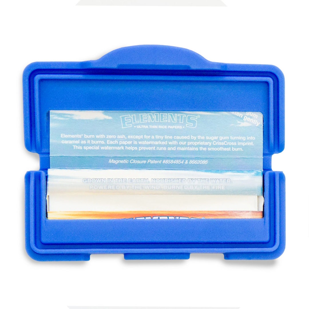 Rolling Paper Case Blue 1 1/4 Waterproof Rolling Paper Etsy