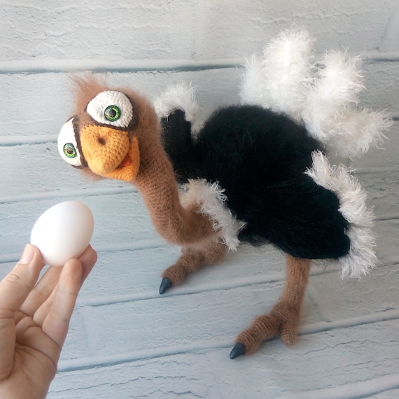 fluffy bird toy