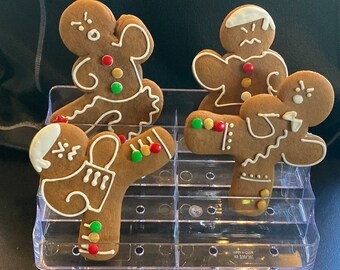 Ninja Gingerbread Cookies: Boys Birthday Party Favors, Decorated or DIY - One Dozen