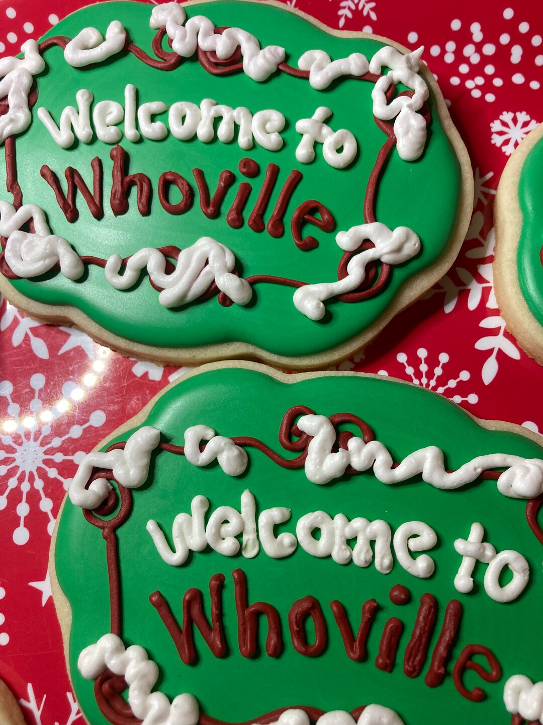 Christmas Party Cookies Decorated Christmas Sugar Cookies Holiday Party