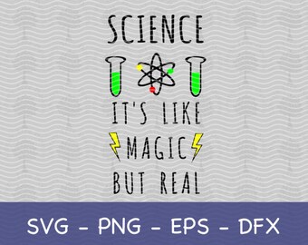 Science SVG, Magic SVG, Kids Science Cut File, Science svg png, Kids Science Design, Science Teacher SVG,