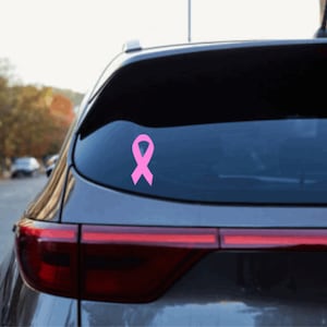 Ribbon Decal, Cancer Ribbon, Ribbon Sticker, Cancer Decal, Cancer Awareness, Teal Ribbon, Cancer Fighter, Vinyl Ribbon, Cancer Vinyl