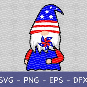 Gnome américain SVG, Gnome américain PNG, Chemise américaine mignonne, Gnome patriotique SVG, 4 juillet Gnome svg, Gnome du jour de l’indépendance, svg d’été