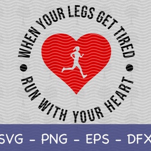 Runner SVG, Marathon Runner SVG, Run SVG, Love Running svg, Marathon svg, Marathon Runner, Women Runner svg, Running Heart svg, Runner png