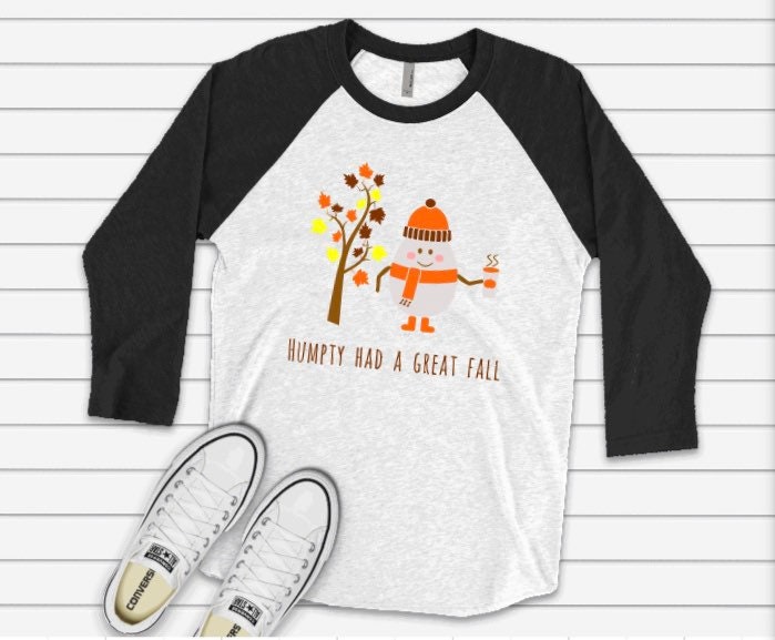 Cute Fall Shirt Ladies Fall Shirt Cute Egg Cute Fall Etsy UK