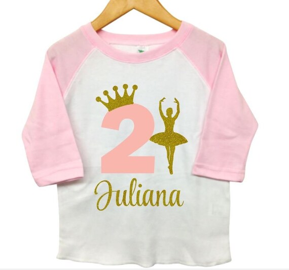 Little Girl Birthday Shirt Personalized Birthday Shirt Etsy