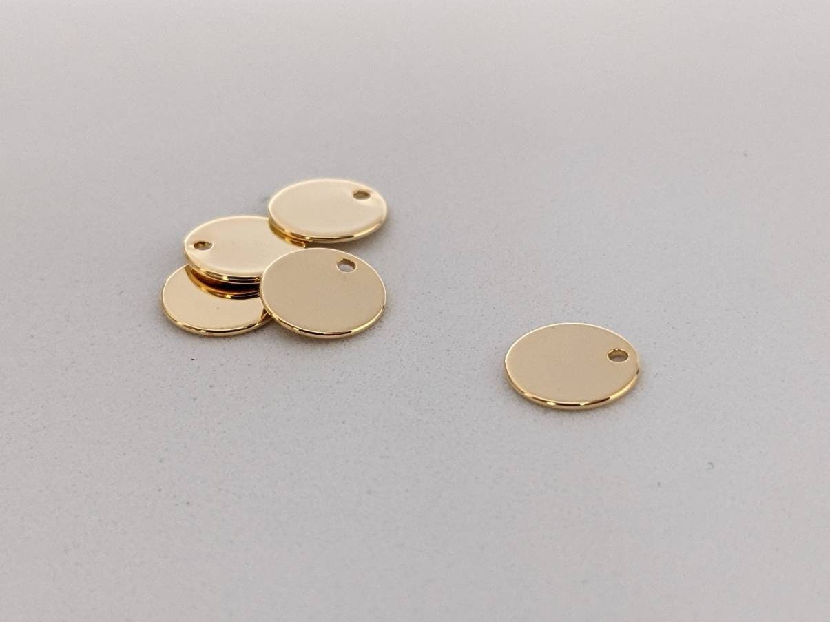 5 Pair - Medium Earring Back, 6.5mm Gold Earring Back, Gold Filled  Replacement, Earring Backs, 10 Pieces, Tarnish Resistant, GF5010