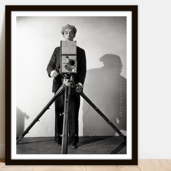 Buster Keaton 8x10 COULEUR RARE photo 670