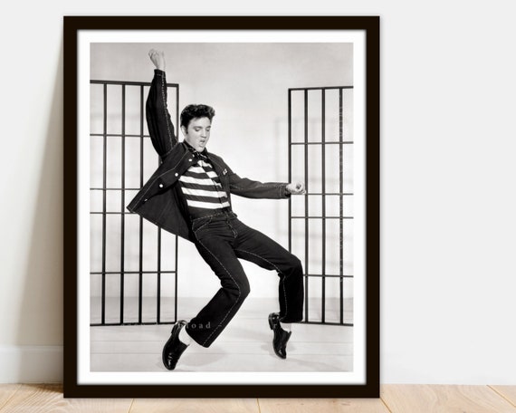 Elvis Presley Jailhouse Rock Photo Poster – Vintage Printable