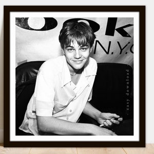 Retrato do jovem Leonardo DiCaprio - pôster de foto vintage para impressão - download instantâneo arquivo JPG de impressão fácil para coleta de molduras de impressão