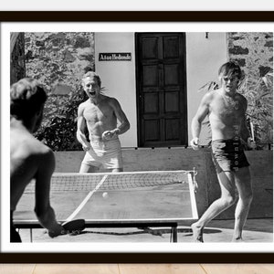 Paul Newman & Robert Redford Vintage Photo Poster (Digital Download)