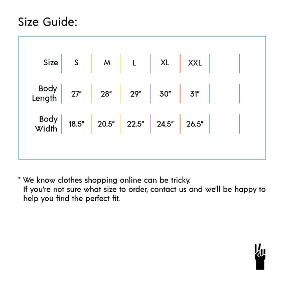 Rooster Teeth Hoodie Size Chart