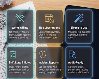 ClientPro — 7-Day Free Trial | NDIS Support Worker App | Offline Shift Notes & Compliance | No Subscription