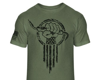 Welder Hero T-Shirt - Welding Superhero Fist Tee Shirt - A17