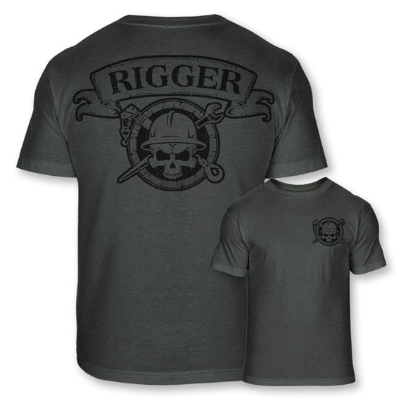Rigger Crossbones Athletic T-shirt Rigging - Etsy Ireland