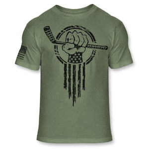 Ice Hockey Hero Graphic Tee: Soft Blend T-Shirt - A470