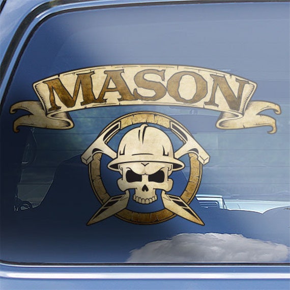 Masonry Skull and Crossbones Hooded Sweatshirt 