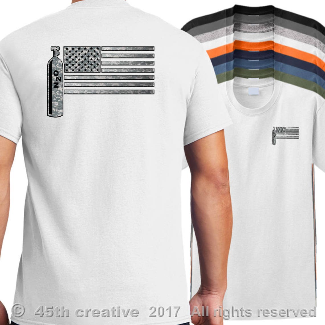 USA Nitrous Racing Flag Tshirt American Nitrous Oxide Shirt Etsy