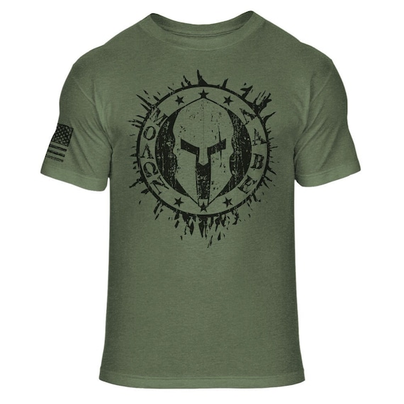 Mens Grunge American Flag Spartan Molon Labe T Shirt Patriotic Mens Grunge American Flag Spartan Molon Labe T Shirt Patriotic