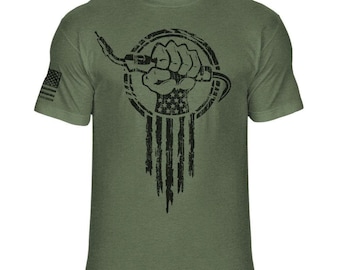 Welder Hero T-Shirt - Welding Superhero Fist Tee Shirt - A17