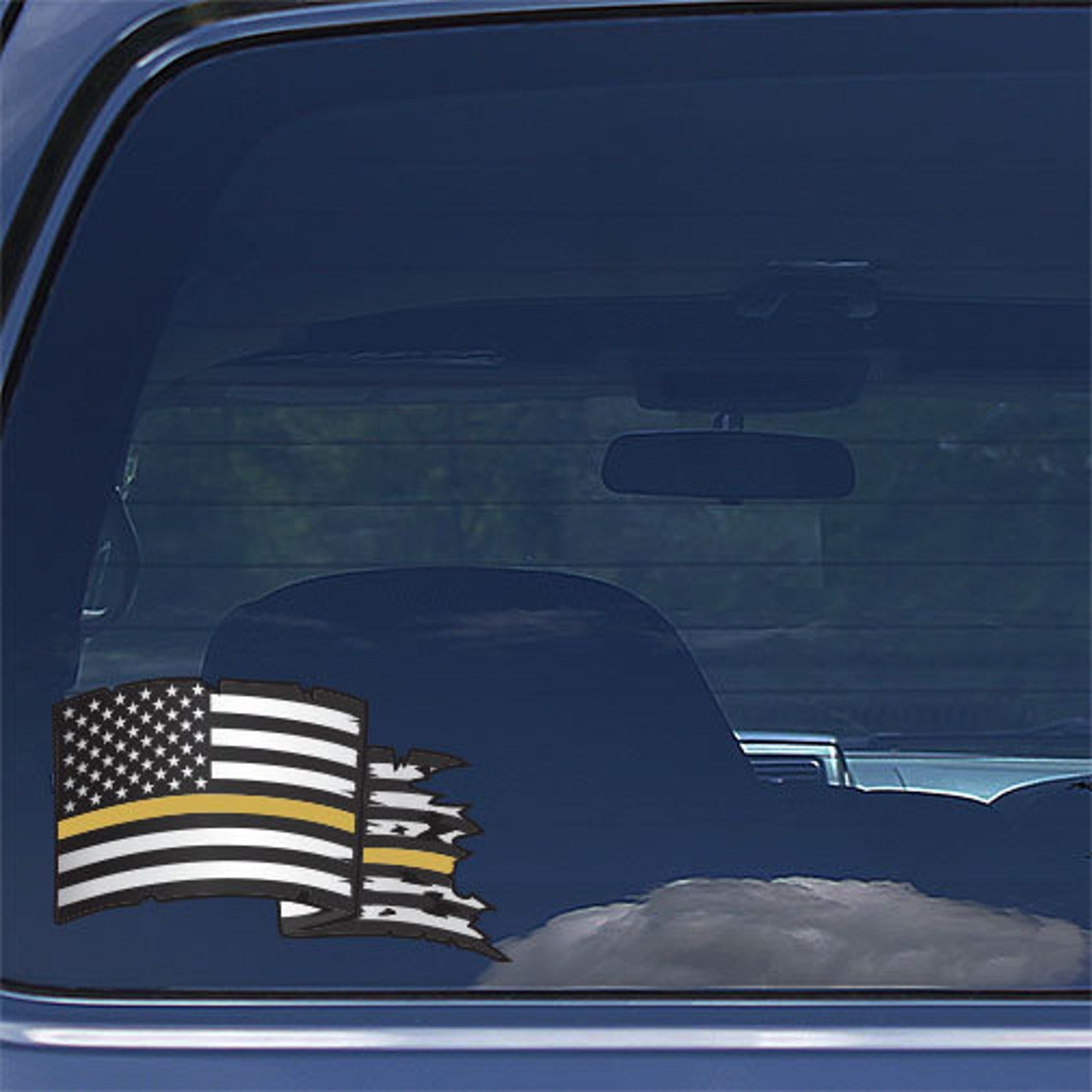 Thin Gold Line Emergency Dispatcher Distressed American Flag | Etsy