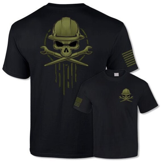 Ironworker Skull \u0026 Crossbones T-shirt 