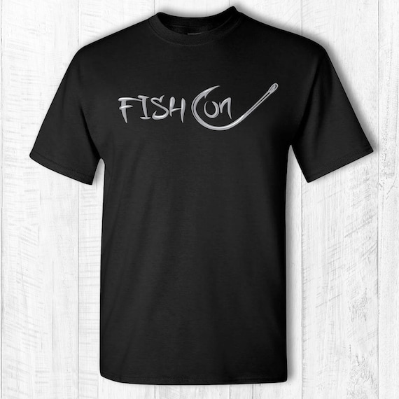 Fish on Tee Shirt Fish on Hook T-shirt 