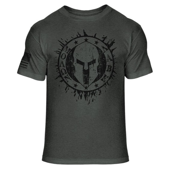 Mens Grunge American Flag Spartan Molon Labe T Shirt Patriotic Mens Grunge American Flag Spartan Molon Labe T Shirt Patriotic