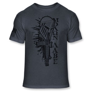 T-shirt Manches Courtes Blanc '2nd Amendment Defend It Molon Labe' - Taille XL - Marque Gildan - Neuf Sans étiquettes