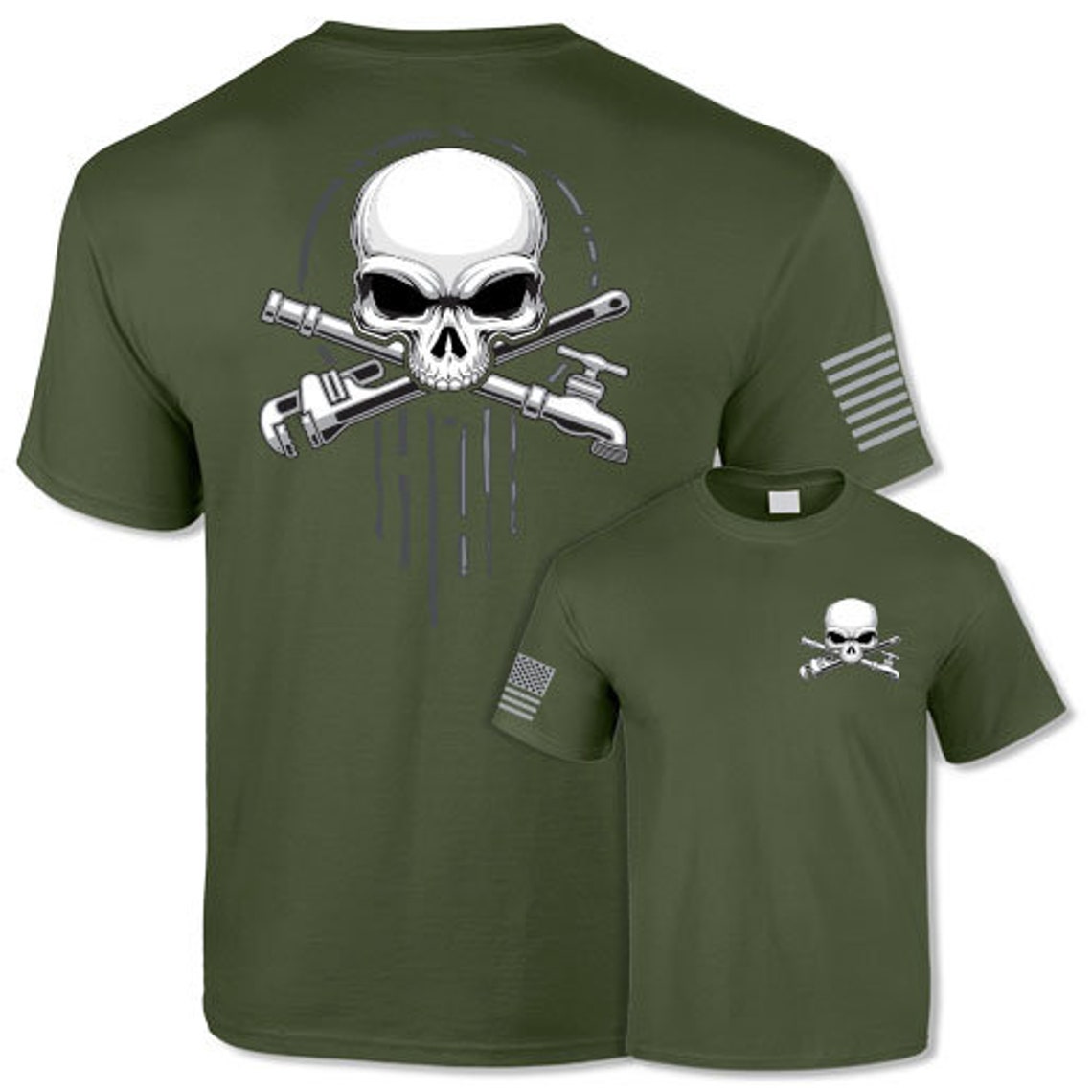 t shirt with skull